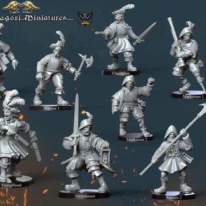 Magori Miniatures - Marienburg Warband Vol 1 - Mordheim Proxy