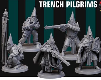 Red Pilgrim - Trench Pilgrims Set (5 Miniatures)