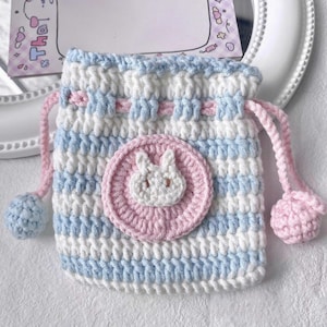 Crochet pouch, digital pattern, crochet pattern, wallet pattern, sewing pattern, card holder svg, pattern, handmade purse, coin bag