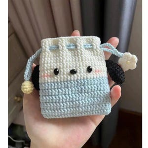 Bolsa de crochê, padrão de crochê, padrão de carteira, padrão de costura, porta-cartões svg, padrão, bolsa feita à mão, bolsa para moedas