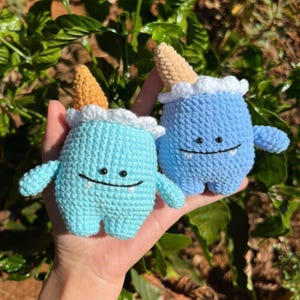 Crochet key monster, crochet monster hunter, monster plushie, pocket monster, monster crochet, crochet monster, monster, monster pattern