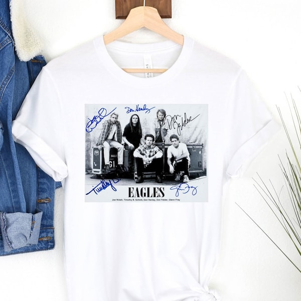 The Eagles Band T Shirts Etsy