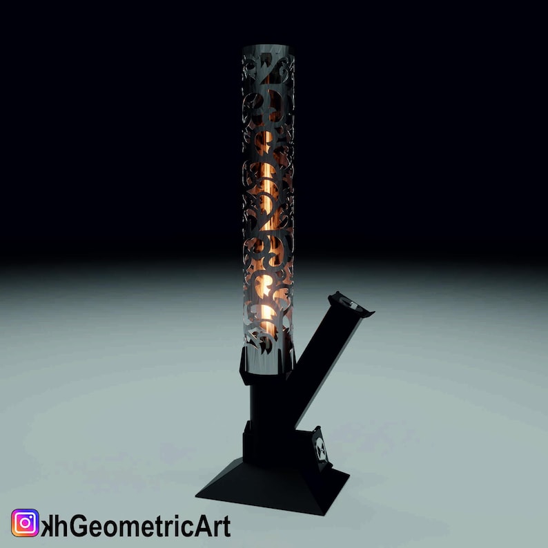 Rocket stove, garden torch,Portable woodburning stove, DIY Rocket