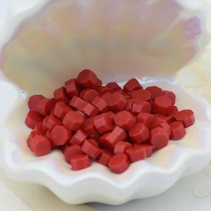 Sigillo di ceralacca D10 Crimson Whisper, sigillo di ceralacca rosso, invito di nozze, sigillatura di buste, artigianato e decorazioni, timbro di ceralacca