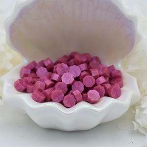 L90 – Blooming Rose Lakzegel Kralen | Romantische Roze Wax voor Trouwkaarten, Journaling en Cadeaus