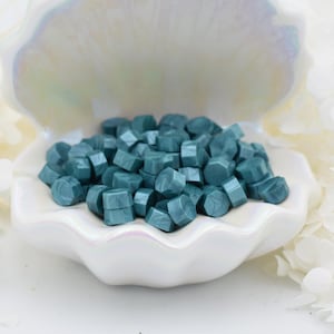 L78 Teal Lagoon Lakzegel Kralen – Glanzend Diep Blauwgroen Met Satijnen Finish | 30g | Perfect Voor Uitnodigingen, Journaling & Zee-Thema’s