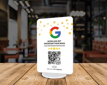 Support connecté Google | NFC et QR Code