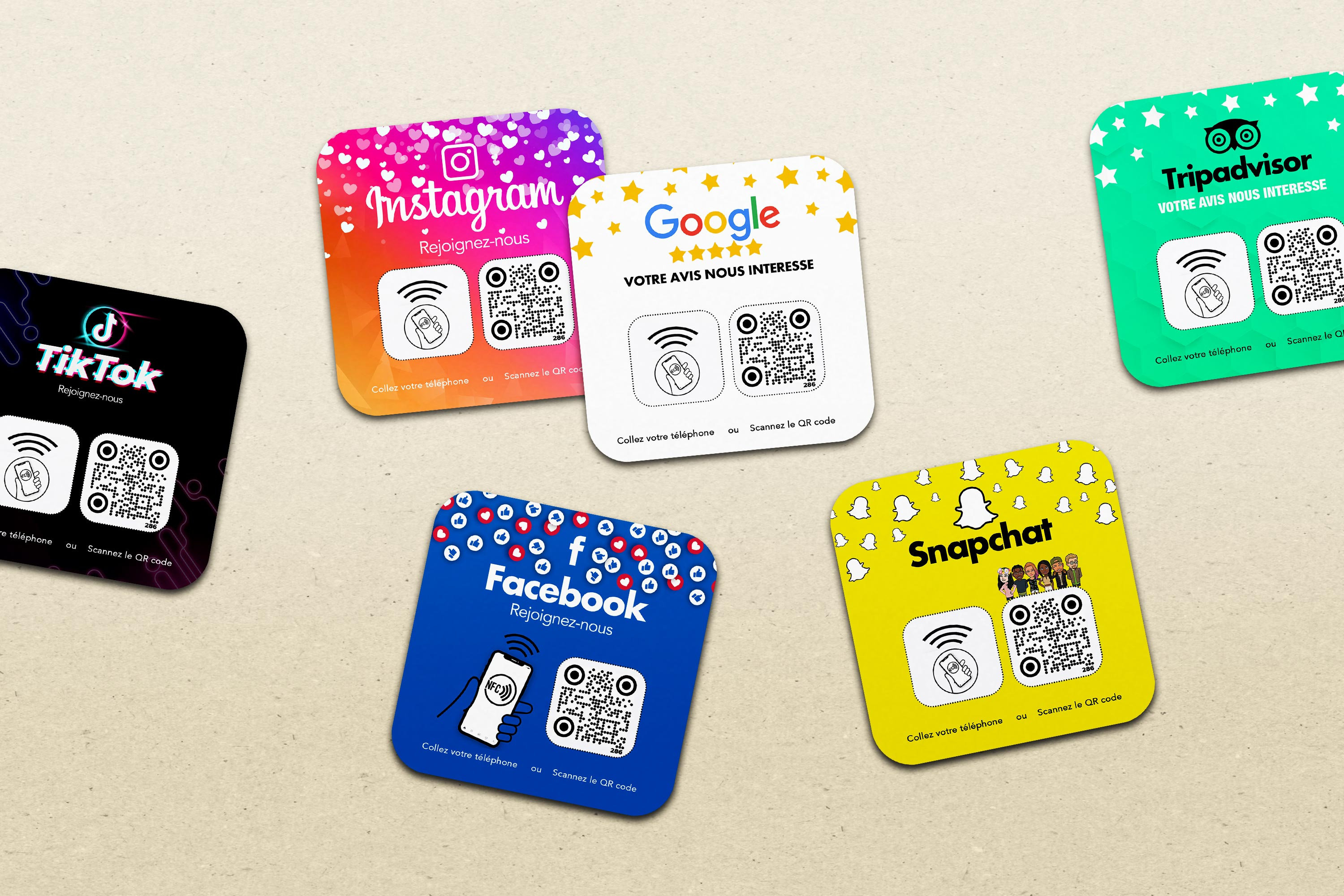 Plaque Plexiglass Réseaux Connectée NFC – Avis Google – FRENCH NFC – Vos  Produits Connectés