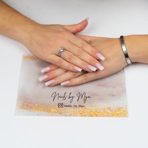 Accessoire Photo pour ongles, Nail Art Plate, Faire la Promotion Beauté, Accessoire professionnel Beauté, cadeau prothesiste ongulaire