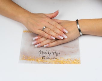 Nail Photo Prop, Nail Art Plate, Beauty Promotion, Professional Beauty Accessory, Nail Technician Gift
