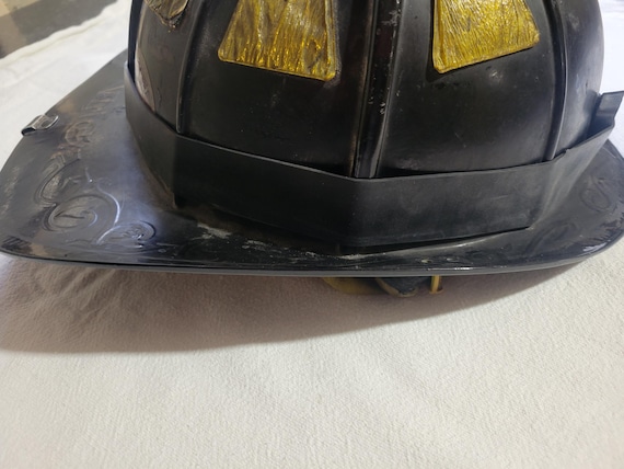 Heavy Duty Rubber Firefighter Helmet Band