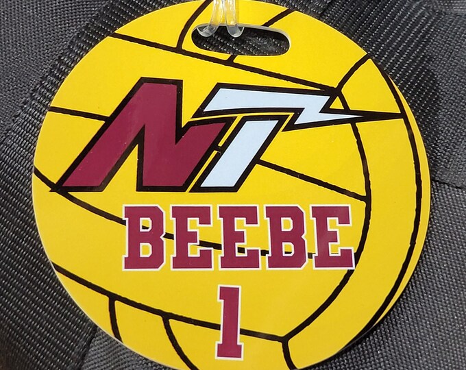 Nipomo Water Polo Bag Tags team Order Etsy