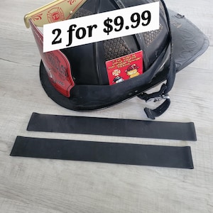 Heavy Duty Rubber Firefighter Helmet Band image 2