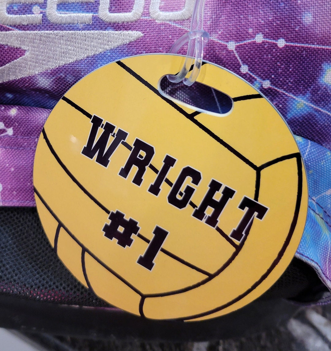 Water Polo Bag Tag, Luggage Tag, Gear Tag, Swag Tag, Water Polo Swag