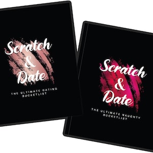 Kras & Datum | Spontane Date Night Journal | Bucketlist voor ondeugende date-ideeën | Cadeaus voor koppels | Datingideeën | Jubileumcadeaus!