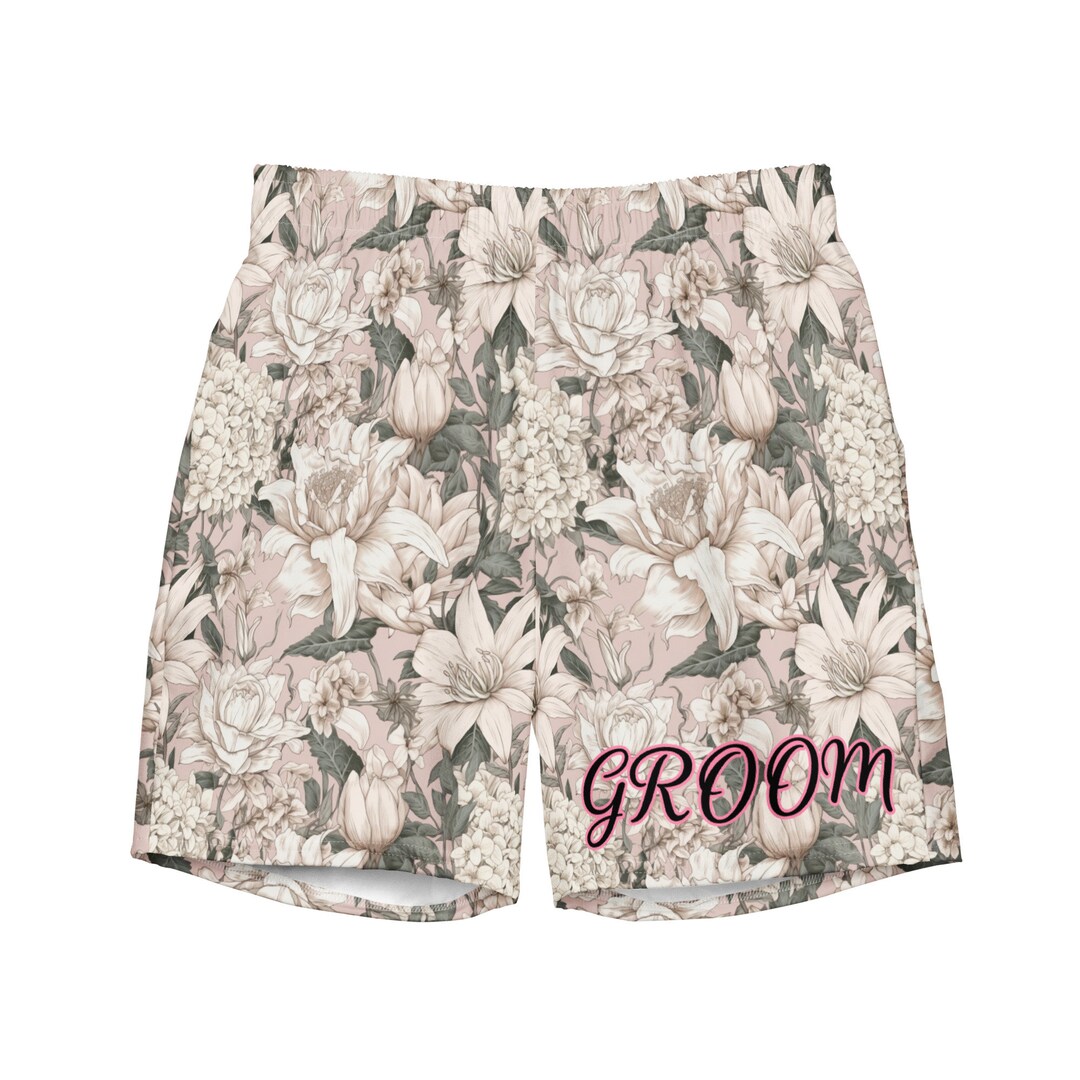 Groom Swimsuit Beach Wedding Groom Bathing Suit Bridal Party Beach