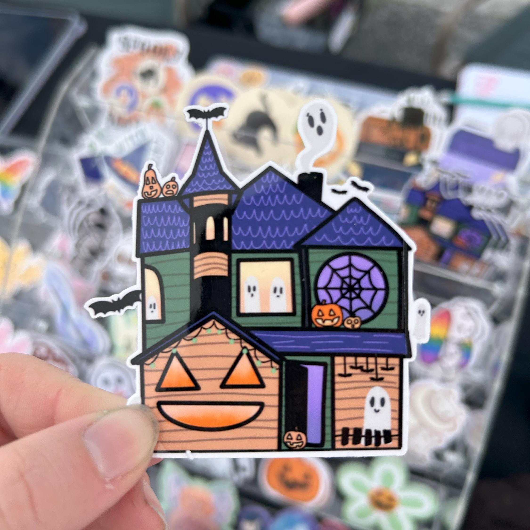 Hoonar Room Sticker Haunted House Sticker - Etsy