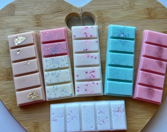 Highly scented soy wax melts - over 60 different scents - Snap Bars & Mini Snap Bars - Wax Melt Gifts