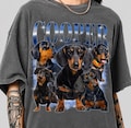 Custom Vintage Bootleg Pet Photo Comfort Color Shirt, Personalized Dog Portrait, Dog Remembrance Gift, Dog Lover Gift, Pet Loss Gift