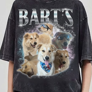 Custom Bootleg Wash Shirt, Custom Bootleg Shirt, Custom Pet Shirt, Dog Remembrance Gift, Dog Personalize, Dog Shirt, Gift for Him, Pet Shirt
