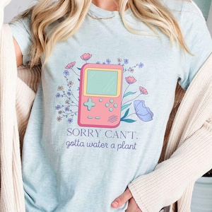 Cozy gamer shirt gamer girl tshirt 90s shirt game boy y2k aesthetic kawaii game shirt cute pastel shirt for gamer girlfriend acnh pastelgoth