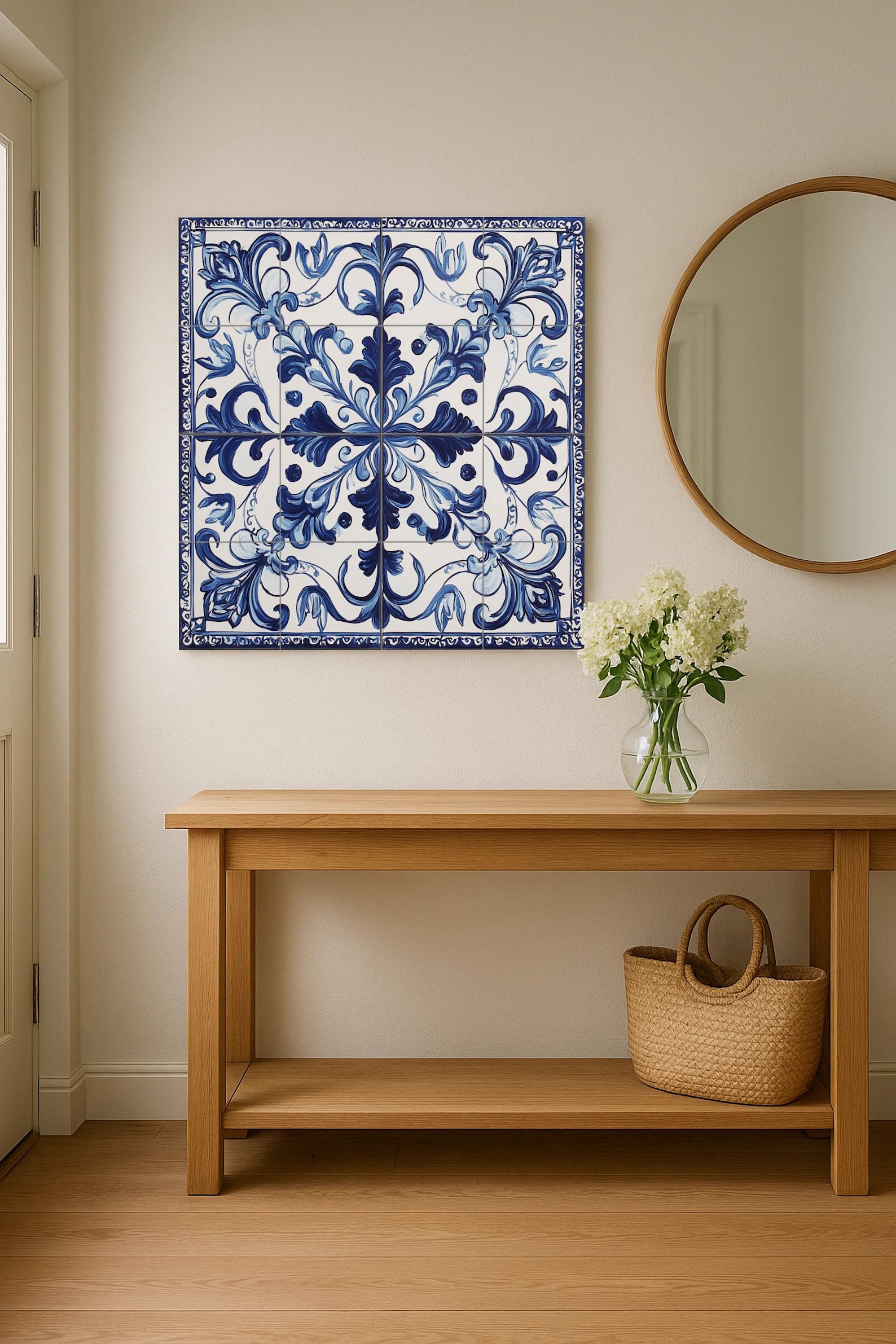 Elegant Deco Tiles Wall Photos