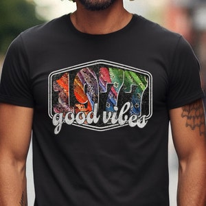 1977 Good Vibes, 1977 Birthday, 1977 Grad, Anniversary, 70s Reunion, Born 1977, Retro, Vintage, Boho, Bandana, 70s Party, Peace, Old School