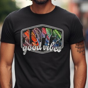 1972 Good Vibes, 1972 Birthday, 1972 Grad, Anniversary, 70s Reunion, Born 1972, Retro, Vintage, Boho, Bandana, 70s Party, Peace, Old School