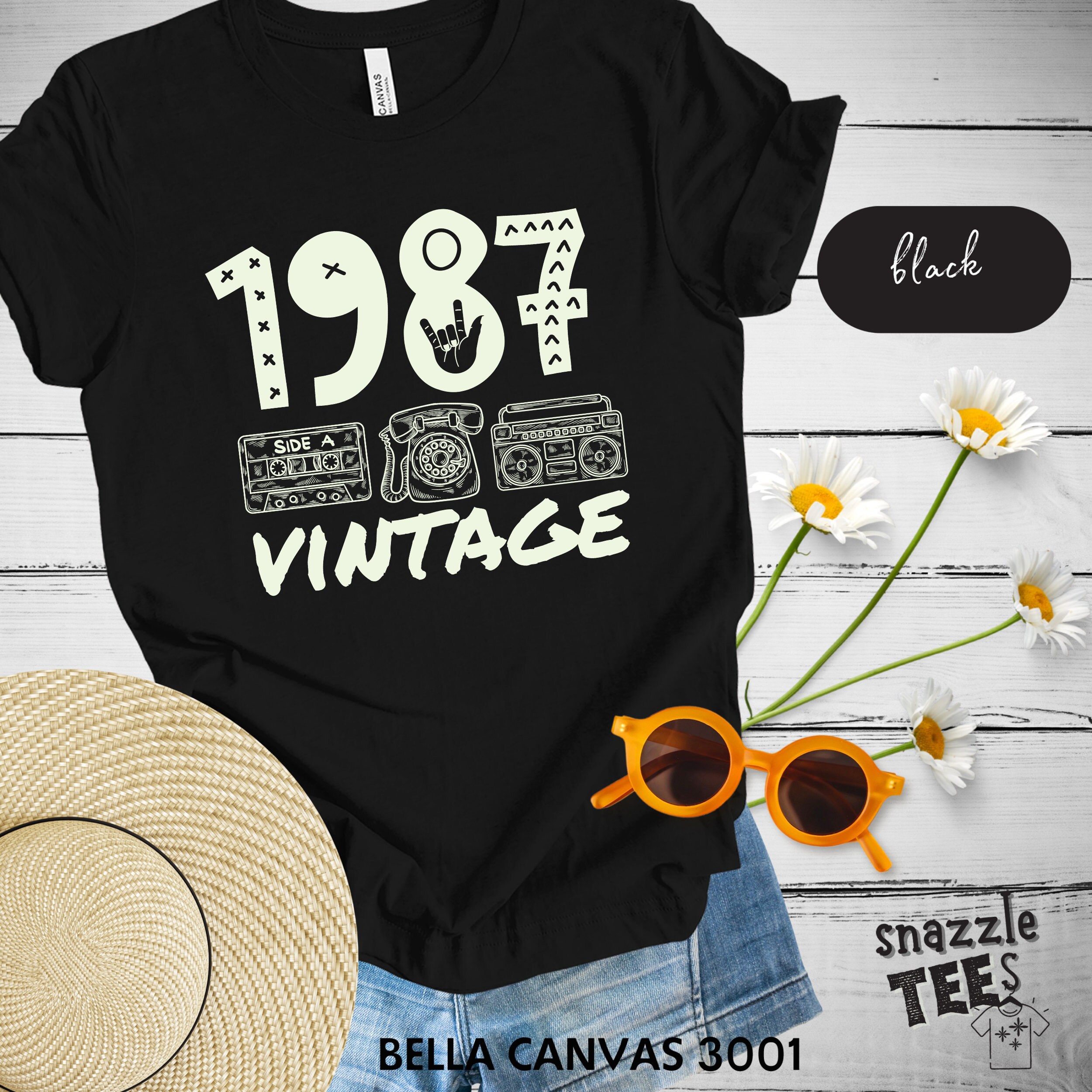 Vintage 87, 1987 Birthday, 1987 Grad, 1987 Anniversary, Birthday Gift ...