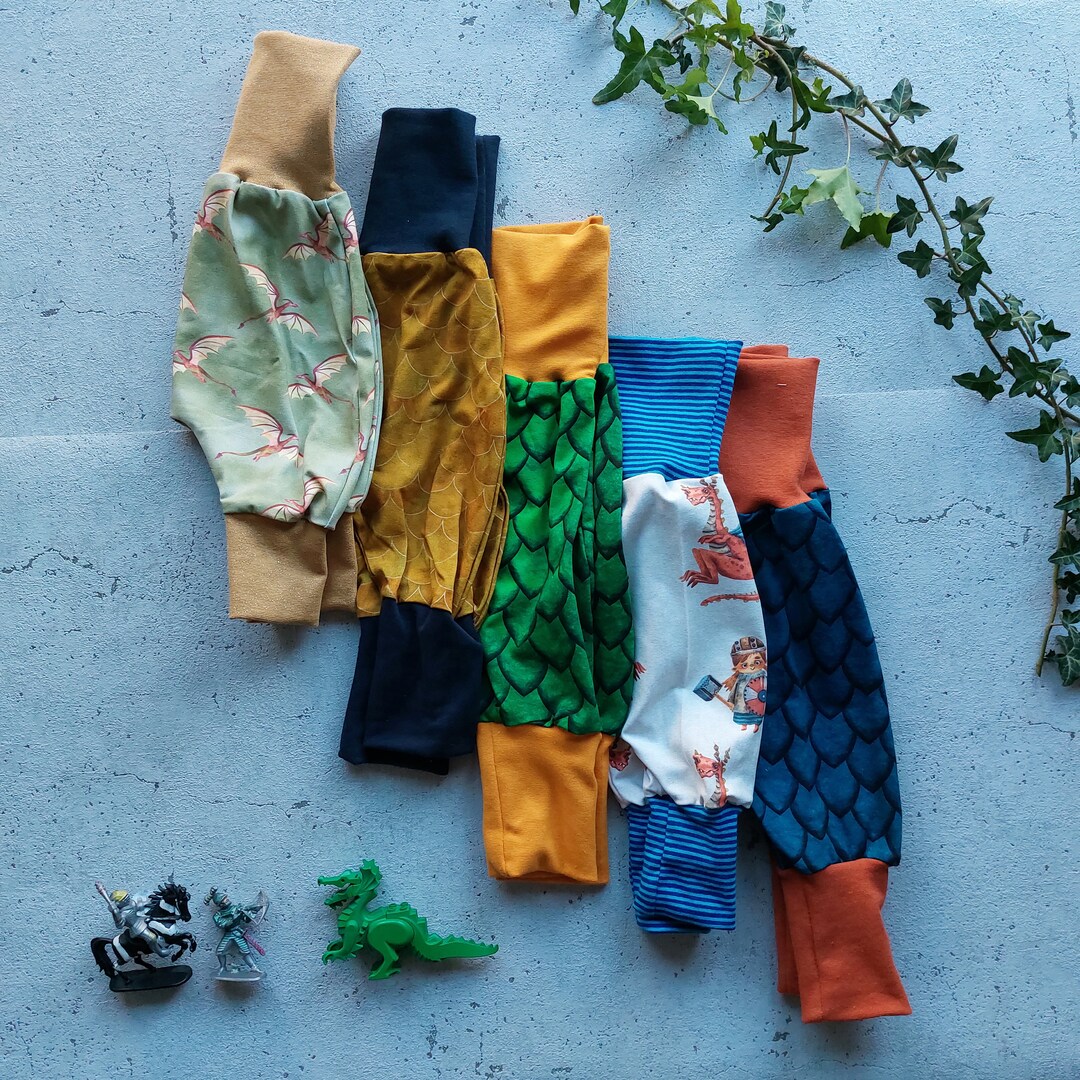 Bloomers Growing Pants Dragons Knight Etsy