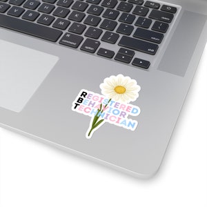 RBT sticker, Die-Cut Stickers, Cute RBT sticker, Aba Therapist Sticker, Registered Behavior Technician, Behavior Therapy Sticker