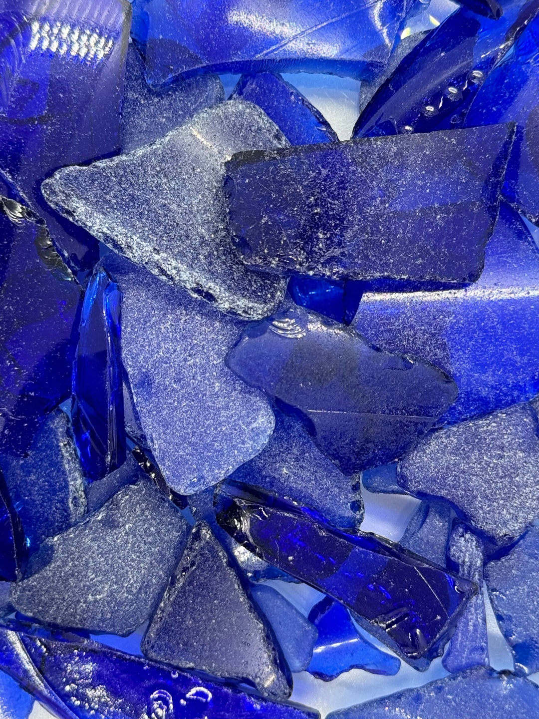 Cape Cod Cobalt Blue Sea Glass | RARE Genuine Beach Glass | Tiny Small ...