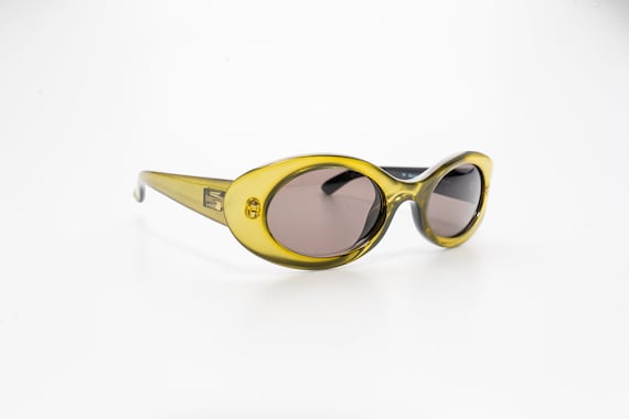 Gucci GG2438 S Vintage Authentic Oval Sunglasses Nineties Era Etsy
