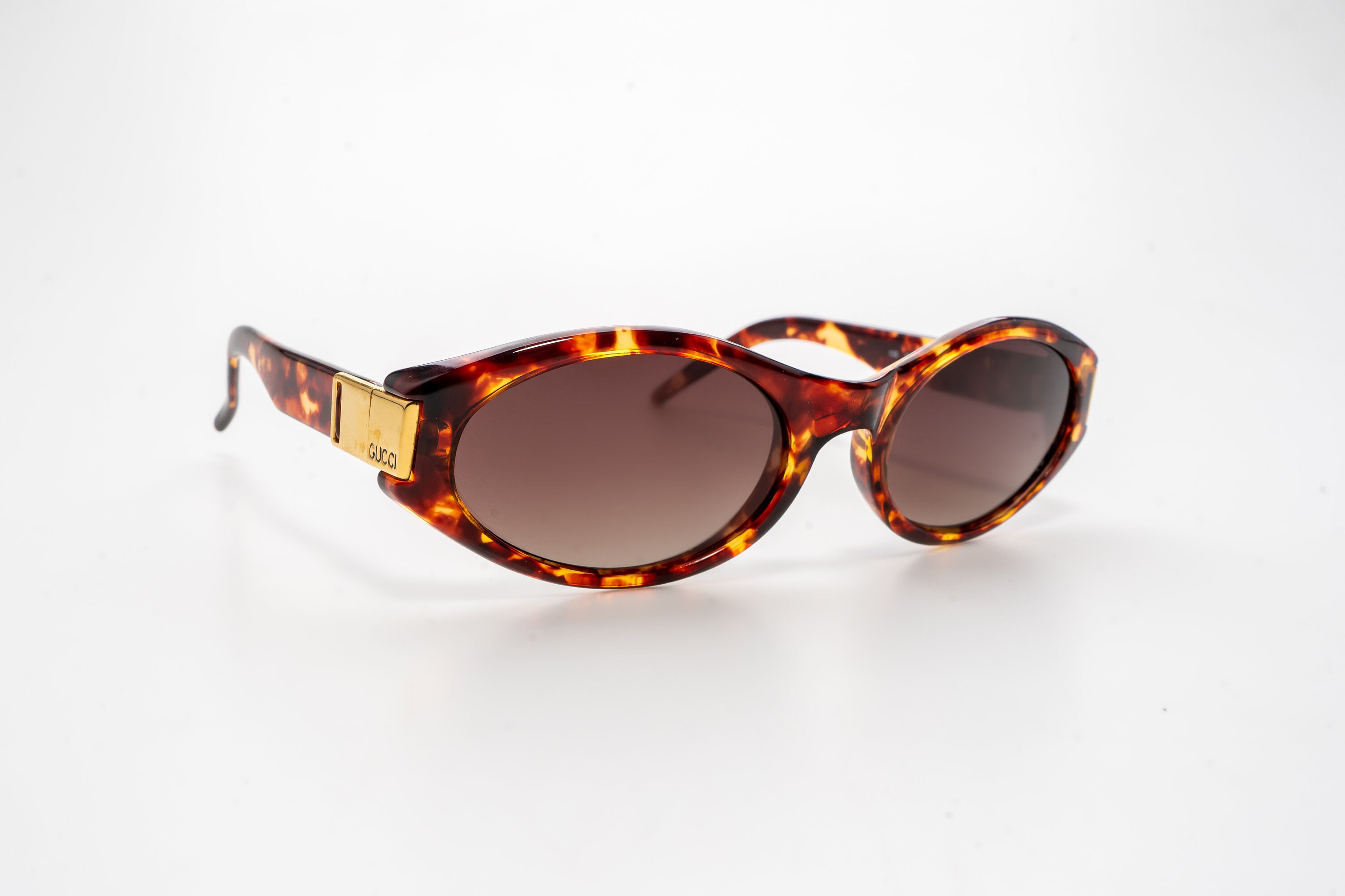 vintage gucci tortoise sunglasses