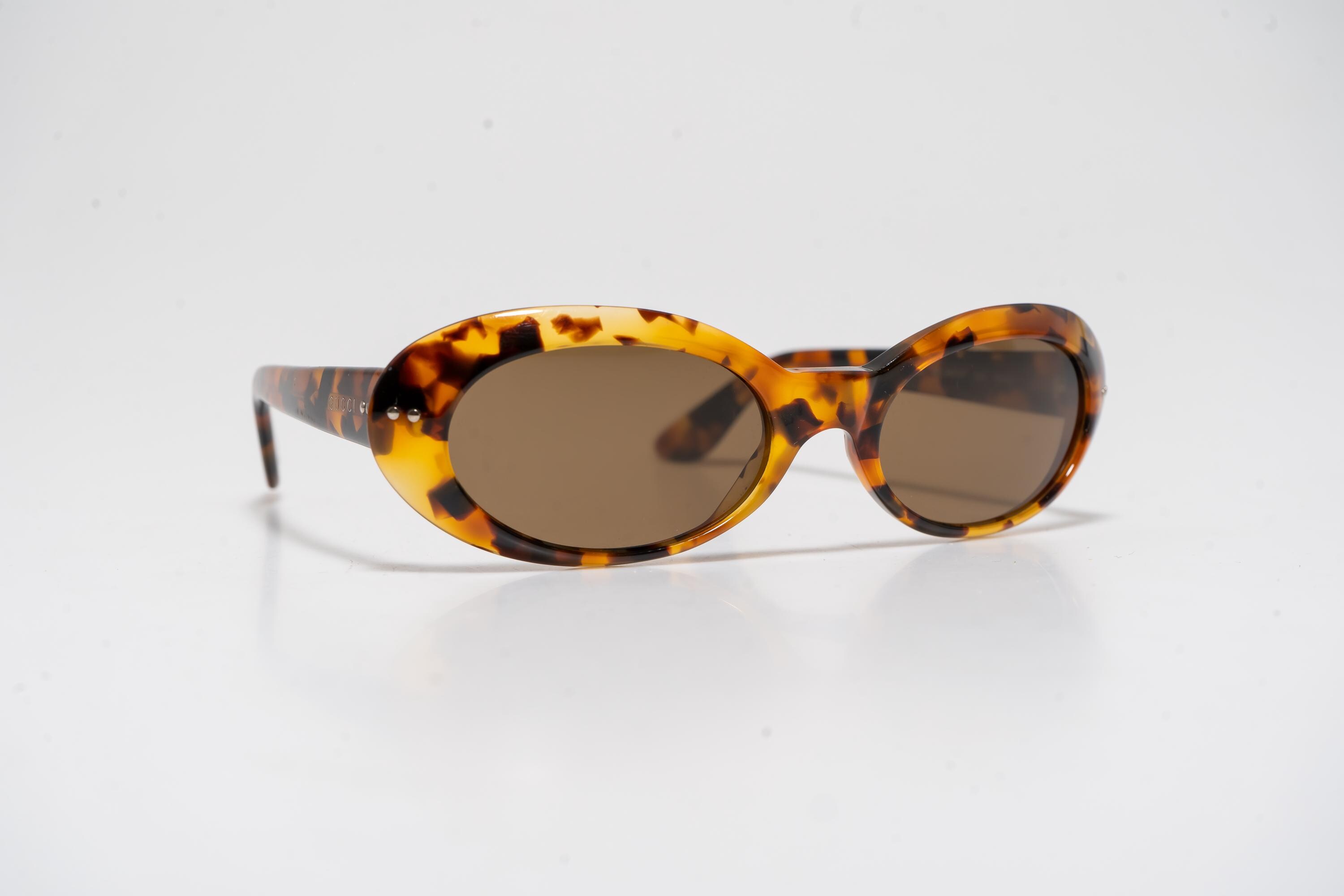 Gucci GG2413/S Authentic Oval Sunglasses Nineties - Etsy