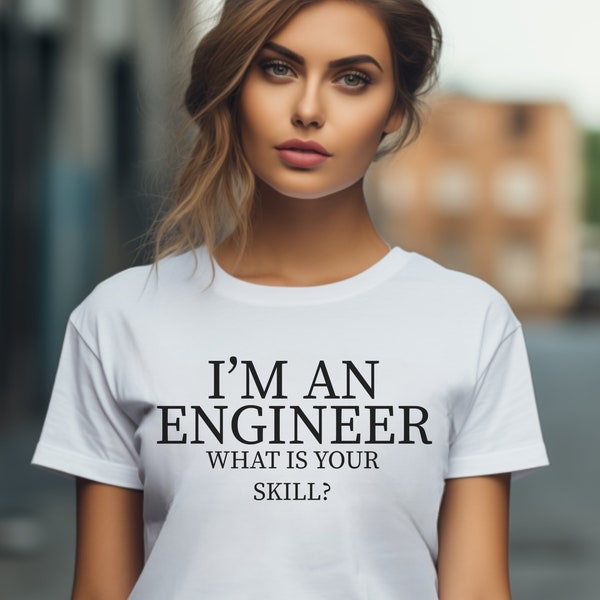 Engineer Shirt, Ingenieur Shirt, Engineer Student, Technik Kunst, Abschluss Geschenk, Nerd Shirt, Geschenk für Ingenieure, Unisex