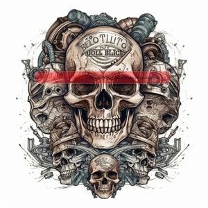 Steam Punk Skull Tattoo