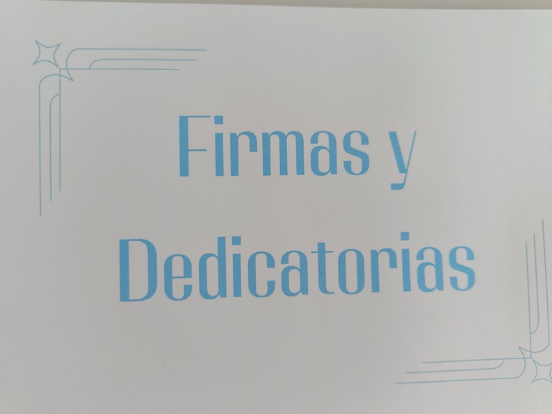 Libro de firmas totalmente personalizado para comunión imagen 2