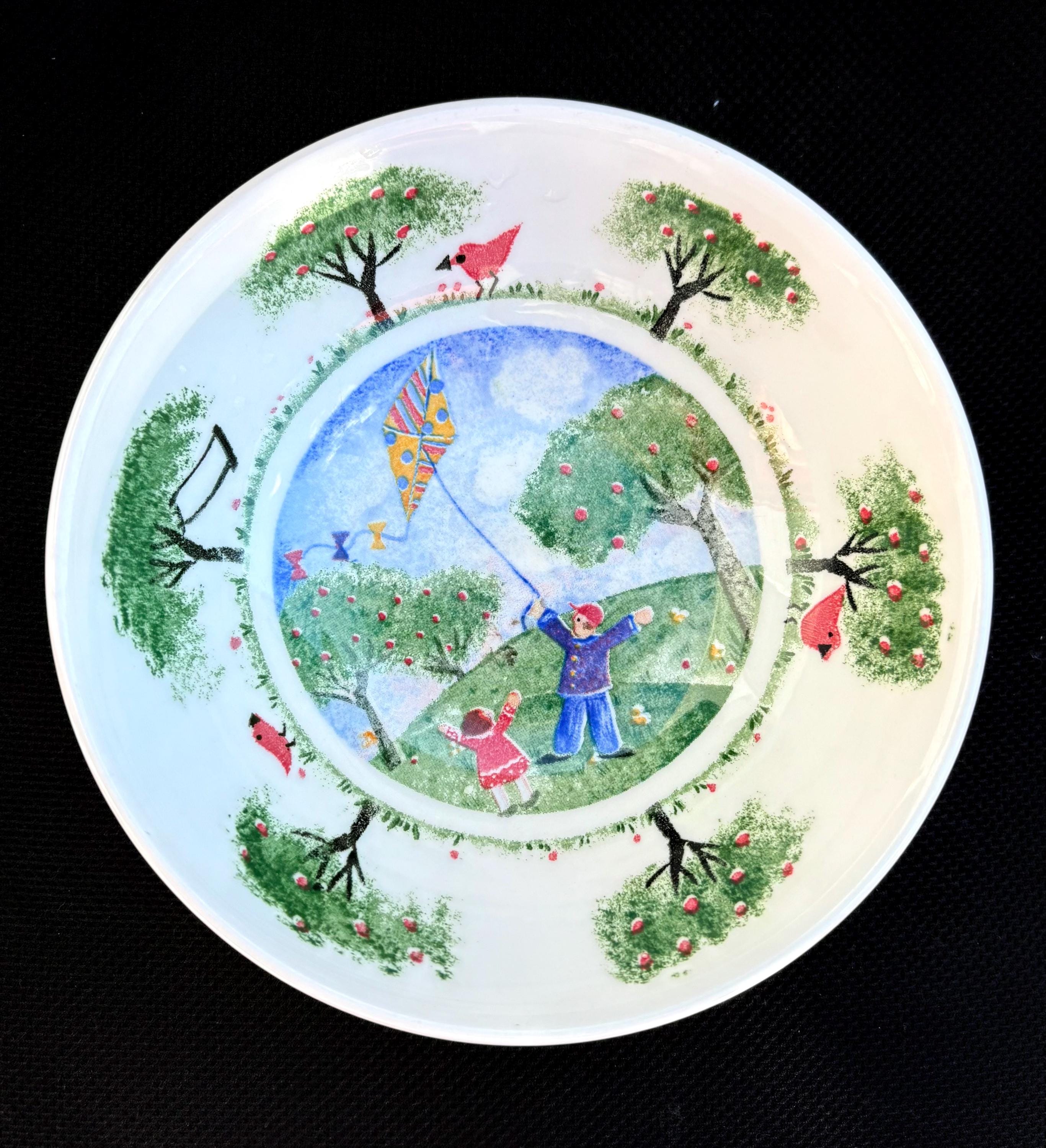 ☆ 新品　NIKKO Remember When Deb Mores プレート Nikko Remember When - Etsy