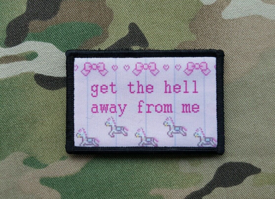 Get Away sew-on patch