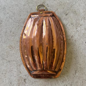 Antique Copper Mould | Madeleine | Victorian Kitchenalia | Wall Hanging