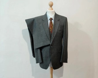 3 piece flannel suit