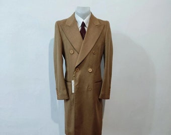 Double breasted Camel coat