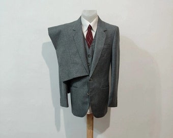 3 piece pinstripe suit