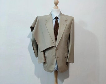 Beige suit