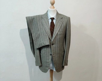 Chalkstripe flanel suit
