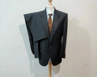 Wool/Cashmere pinstripe suit