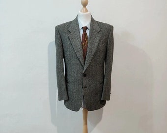 Gray tweed jacket