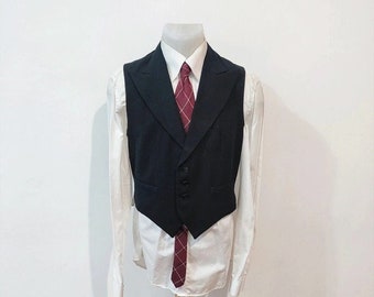 Like 1940s Black waistcoat