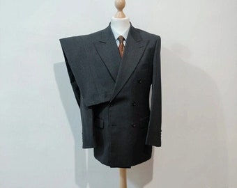 Like 1940s Double breasted gray suit